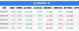 中国外运主力资金净卖出分析市场动态与投资策略